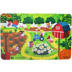 garden fairy platemat