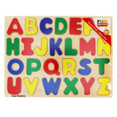 Wooden upper case alphabet Puzzle