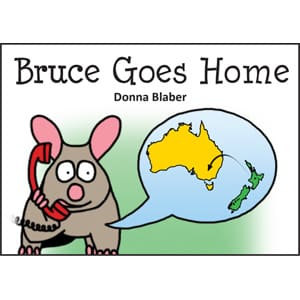 Kiwi Critters Books - Bruce Goes Home