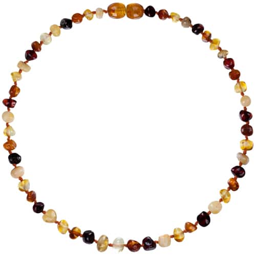 Mixed Amber Teething Necklace