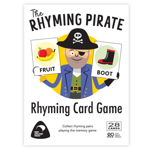 The Rhyming Pirate Rhyming Card Game