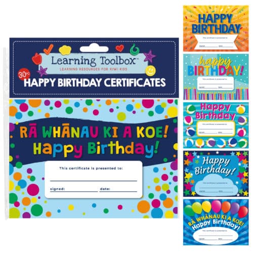 Happy Birthday Certificates