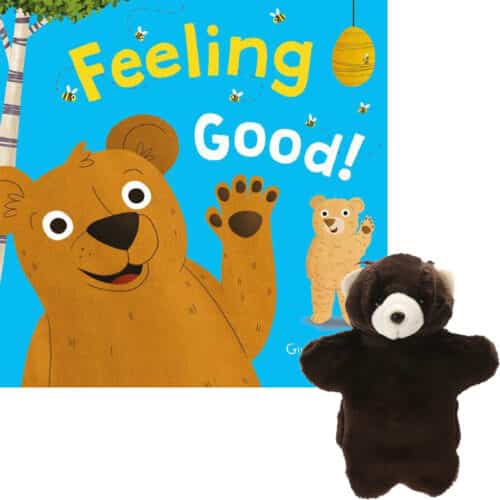 feeling good book and deluxe puppet combo