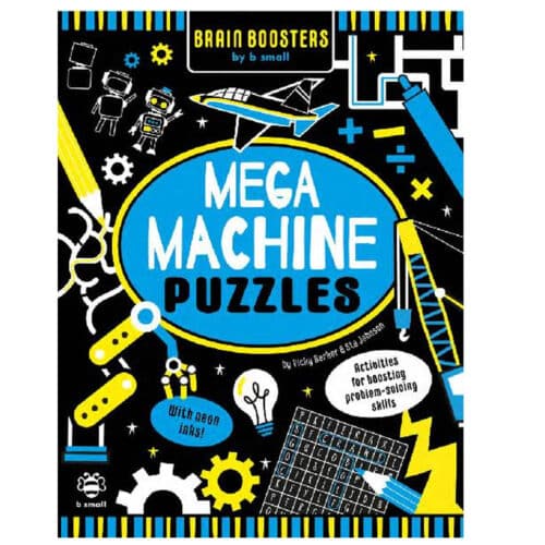 brain boosters mega machine puzzle book