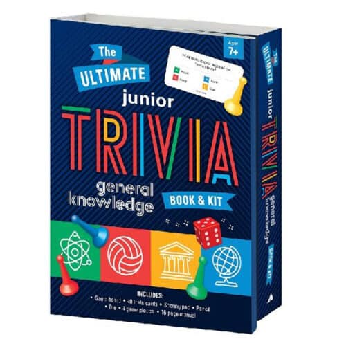 the ultimate junior trivia general knowledge book and kit